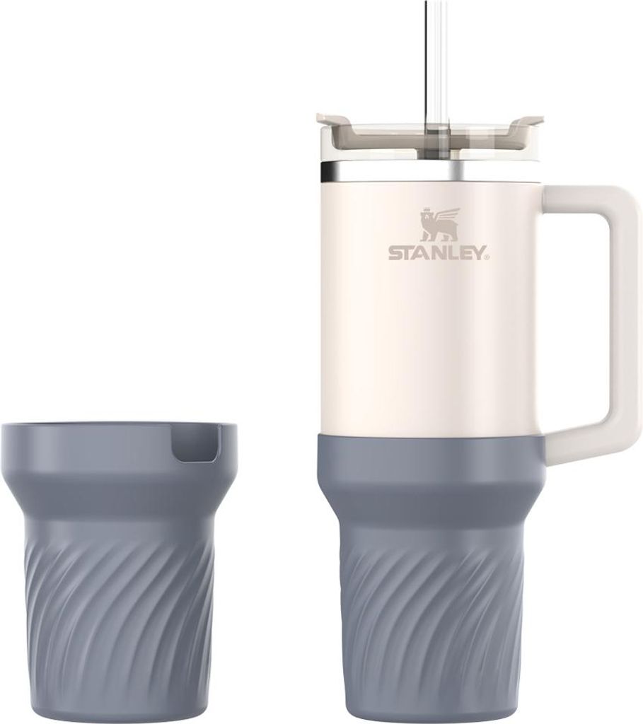 INF Stanley 40oz Silikonhülle - Schützen Sie Ihren Becher Grau