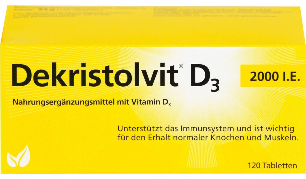 Dekristolvit D3 2000 I.E. Tabletten, 120 St. Tabletten Produktbild 