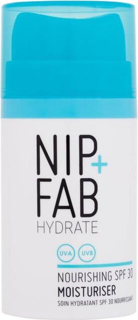 NIP+FAB Hydrate Nourishing Moisturiser SPF30 Preparat do opalania twarzy 50ml