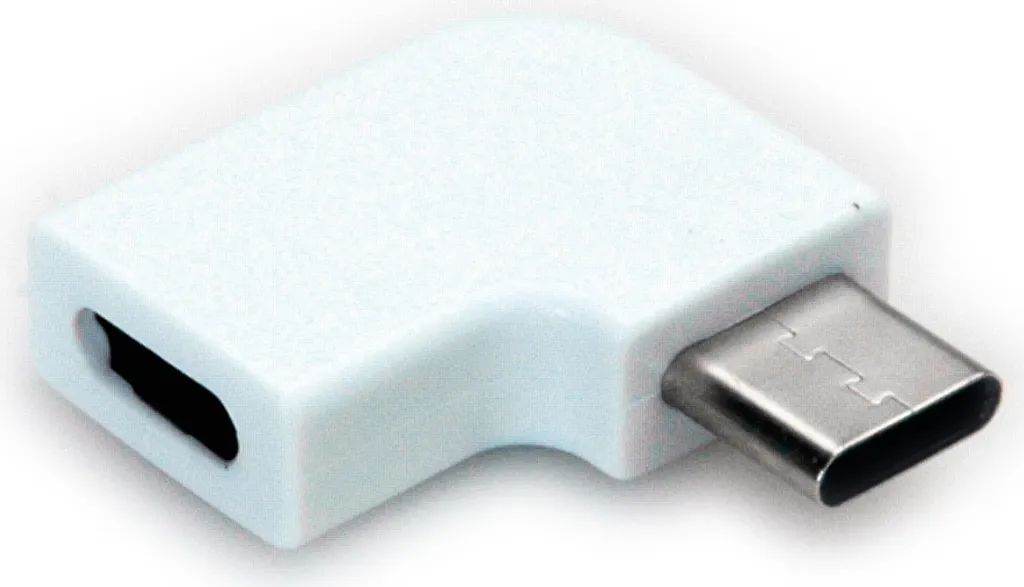 Salva il tuo Smartphone con l'Adattatore USB C Roline 12.03.2996 90°