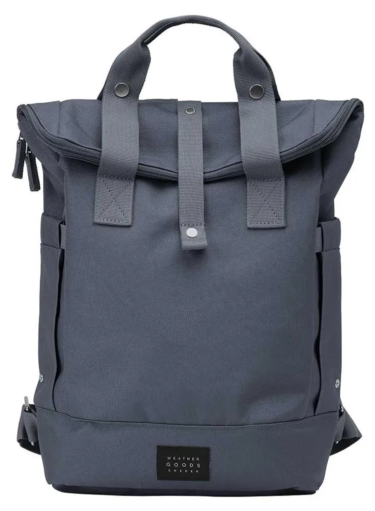 Sac à dos City Bikepack bleu imperméable Weathergoods Sweden 15 pouces