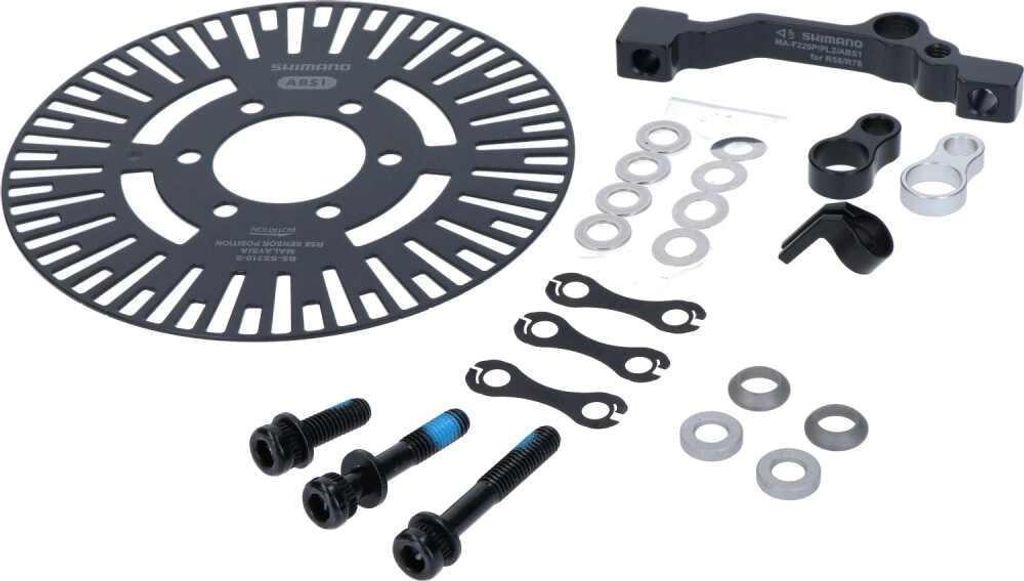 SHIMANO Sensorscheibe + Halterungs-Set BS-SS310-S 6-Loch für 180 PM/203mm Bre...