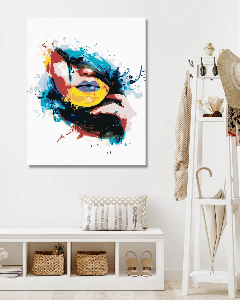 Zuty Diamond Painting 40x50 Arte nel Volto - Qualità Professionale 5D - 2