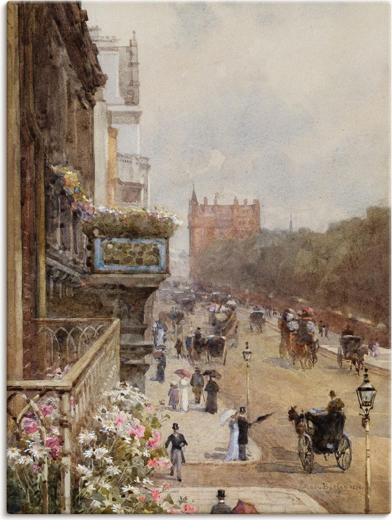 ARTland Leinwandbild Piccadilly, London. 1894 Größe: 60x80 cm