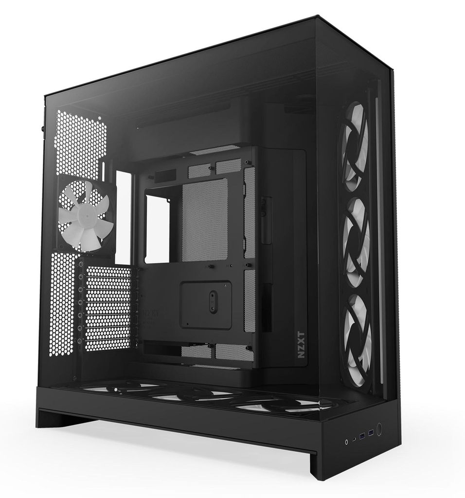 H9 Flow RGB+  (schwarz (matt), Temperd Glass x 2) Produktbild 