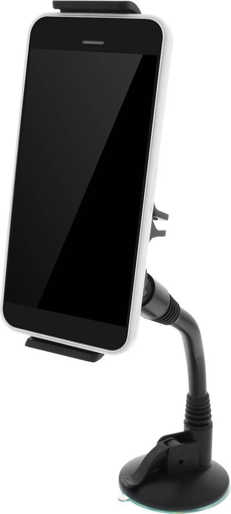 Universal KFZ-/ Tischhalterung Smartphones – Rutschfeste Beschichtung Schwarz