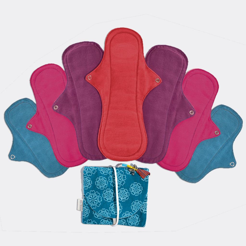 Eco Femme Full Cycle Kit – Waschbare Stoffbinden Starterset Produktbild 