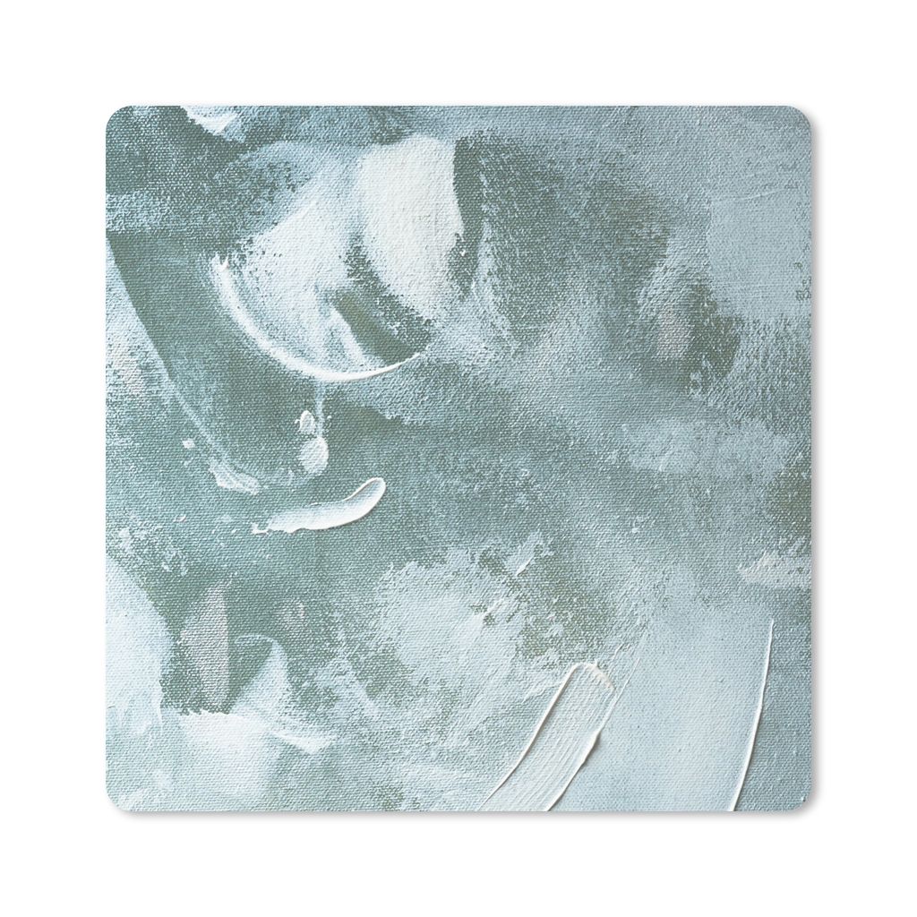 MuchoWow Mauspad Mousepad Acrylfarbe - Abstrakt - Design 30x30 cm - Mousepads - Maus Mat - Pad - Mausunterlage - Gaming
