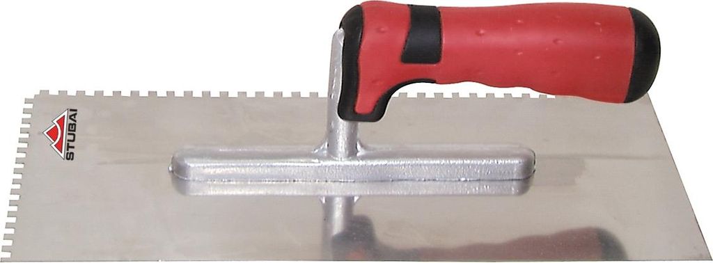 STUBAI Glättekelle Zahnung Serie 2K rostfrei 8 mm