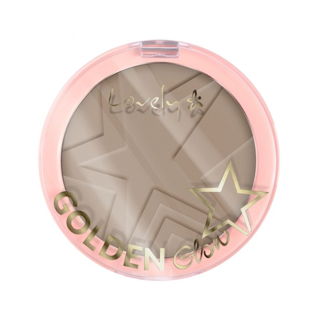 Lovely Golden Glow Powder Puder do konturowania twarzy 3 Zdjęcie produktu 