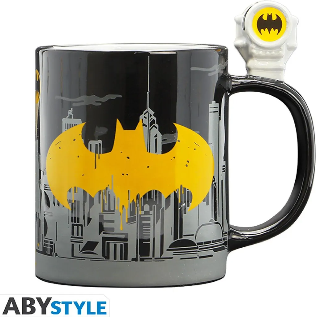 Tazza 3D Batman Bat-Signal 460ml in Ceramica DC Comics Ufficiale