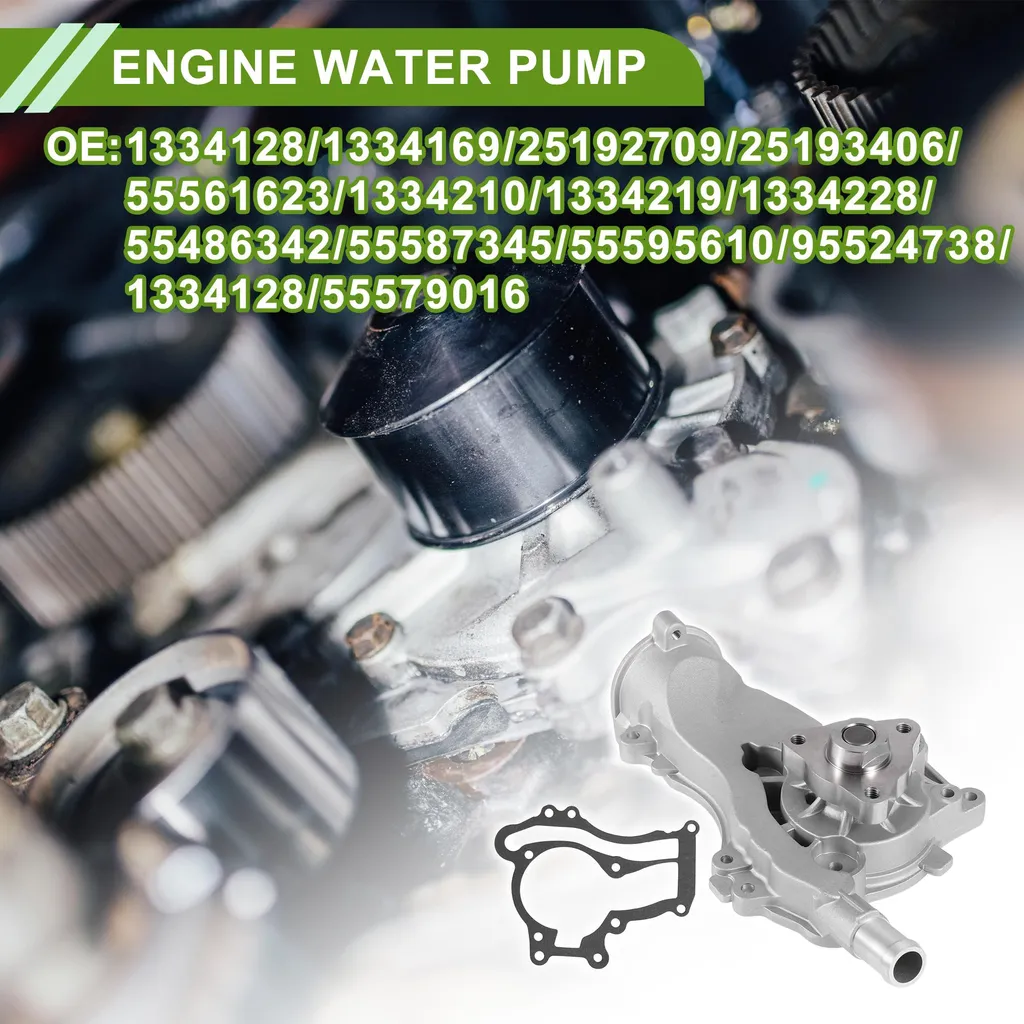 Pompe à eau pour Vauxhall Mokka 2012-2025 avec joint kit n°1334128