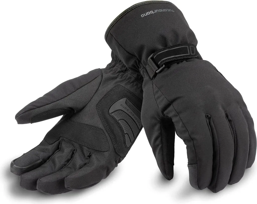 Gants scooter étanches TUCANO URBANO Password Plus Noir - Taille S CE