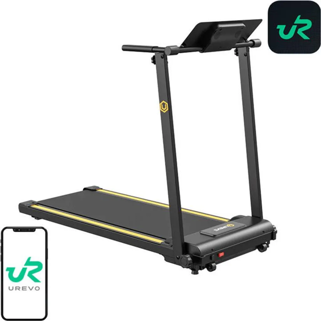 Tapis de Marche Motorisé Urevo Foldi Mini avec Écran LCD Intégré