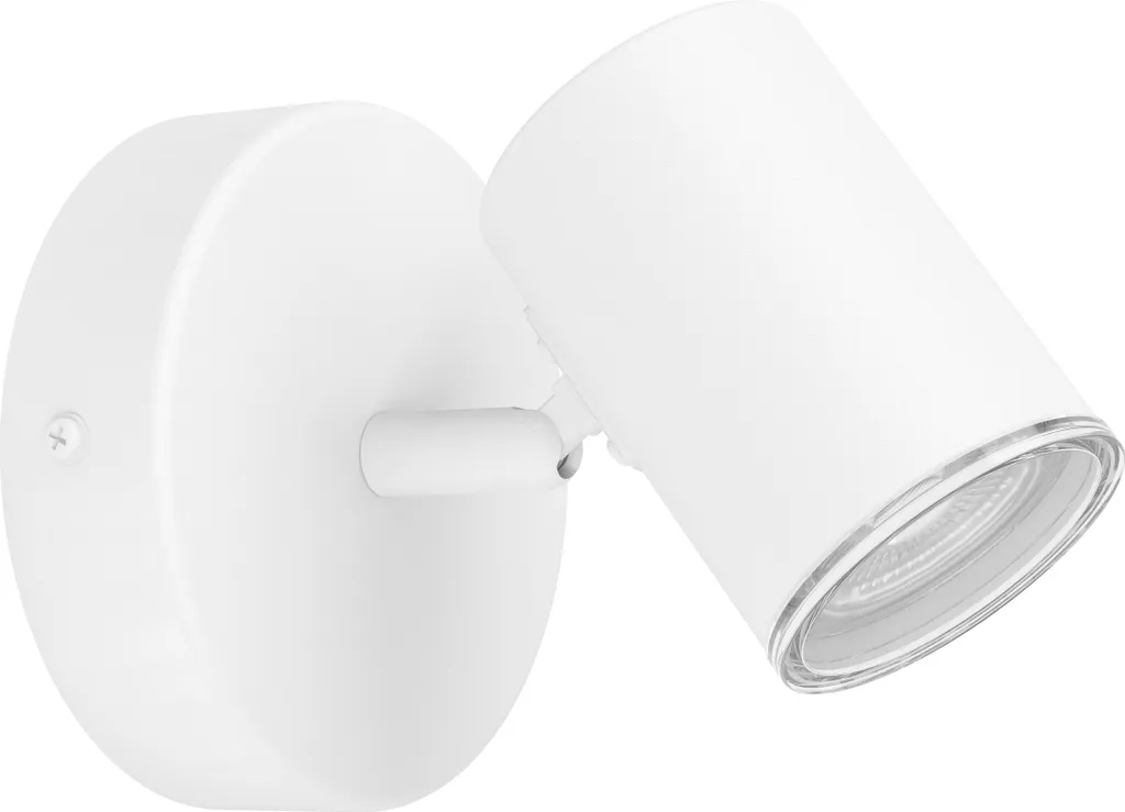 Spot de Bureau Eglo Consuma 1 Blanc - Éclairage d'Appoint Salon et Chambre