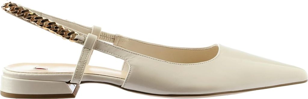 Högl Slingpumps Damen 31393934303632 Weiß 38 EU