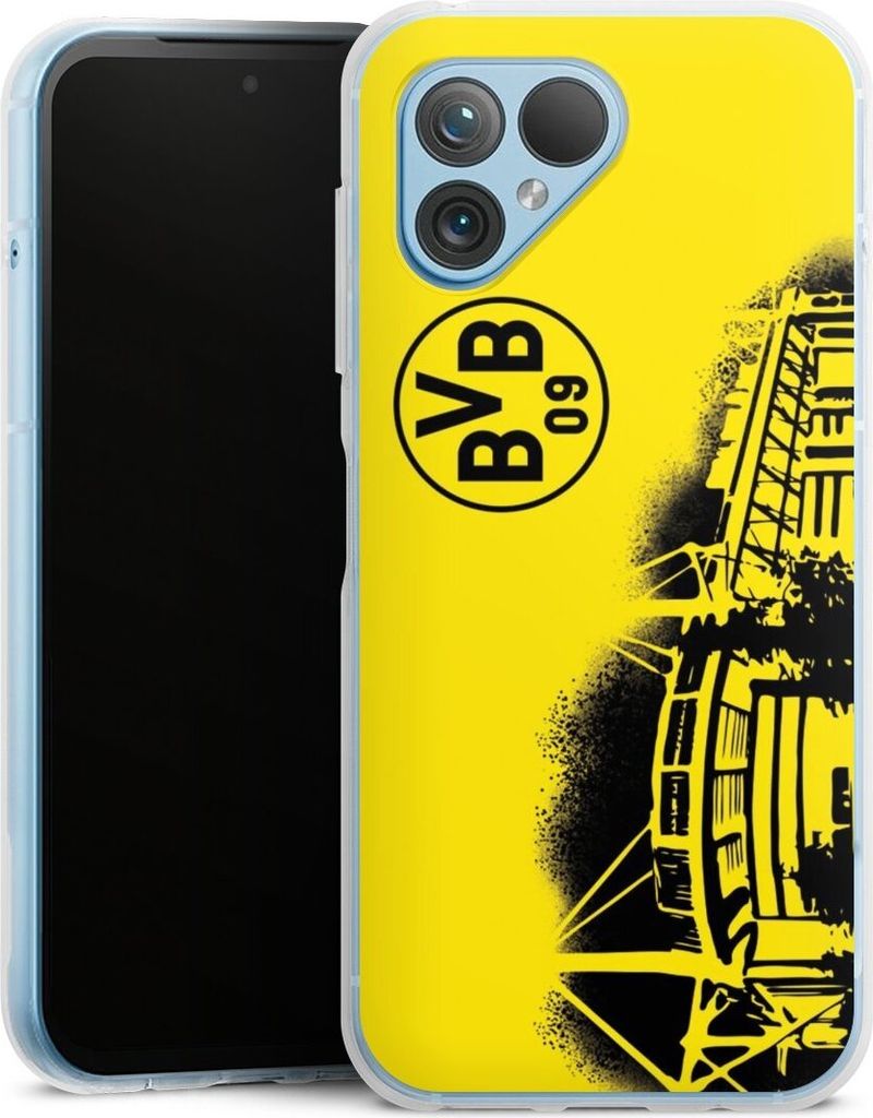 DeinDesign Handyhülle für Fairphone 5 Silikon Hülle Case Smartphone Schutzhülle BVB Borussia Dortmund Stadion