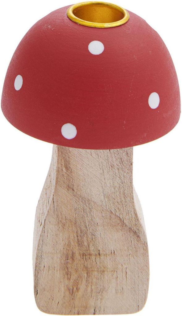 Kerzenhalter aus Pilzholz 8,5 cm