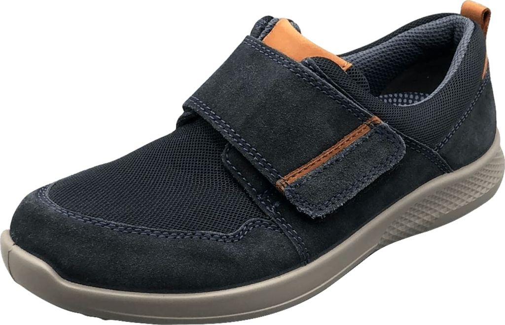 Jomos CAMPUS Slipper in Übergrößen Blau 322389 886 8042 große Herrenschuhe, Größe:43
