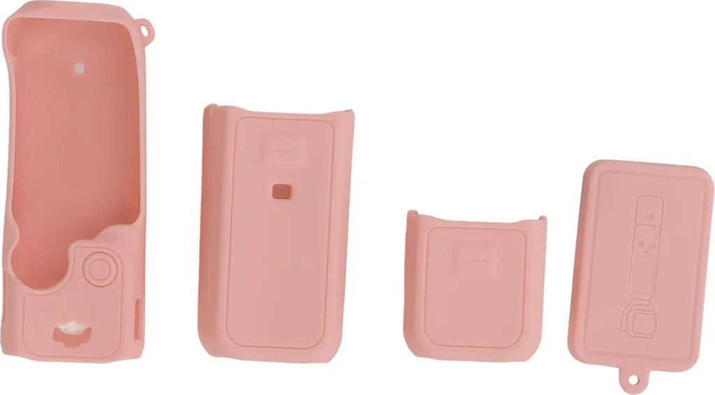 Cover protettiva in silicone per Pocket 3, antipolvere, antigraffio, action camera, host e battery grip, rosa