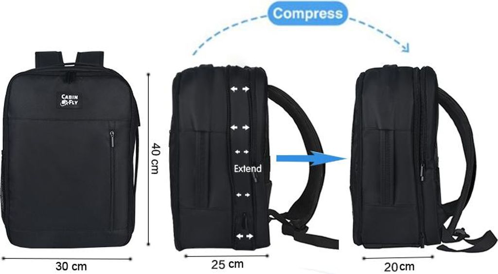 CabinFly Pacemaker 40x30x25 cm Eurowings Rucksack