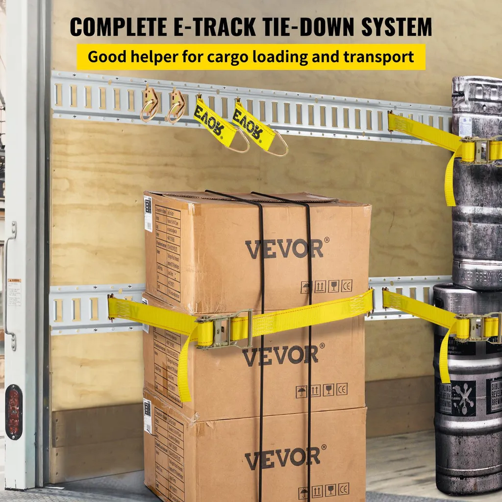 Kit d'arrimage E-Track pour aménagement de fourgon utilitaire de 5ft - 2