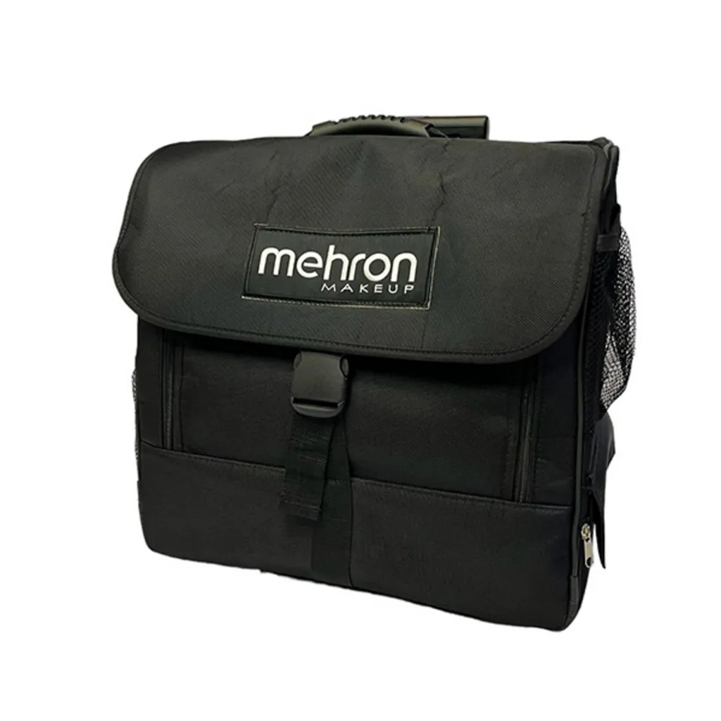Chariot de maquillage Mehron à roulettes - Station cosmétique mobile noir