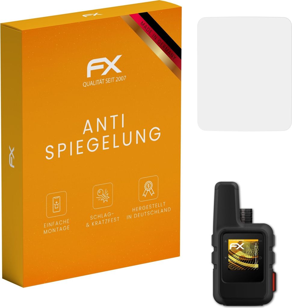 atFoliX FX-Antireflex 3x Schutzfolie kompatibel mit Garmin inReach Mini Displayfolie