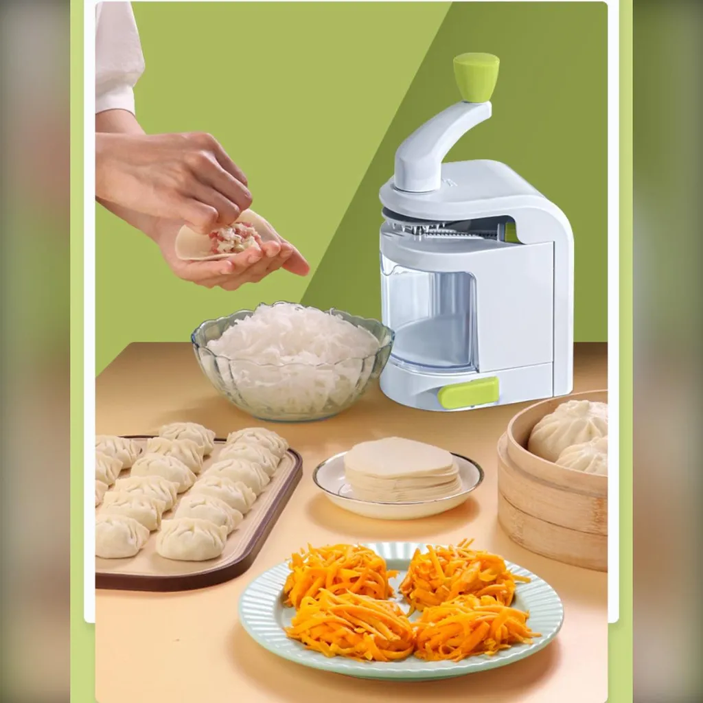 Machine à pâtes et râpe à légumes manuelle pour cuisine faite maison - 5