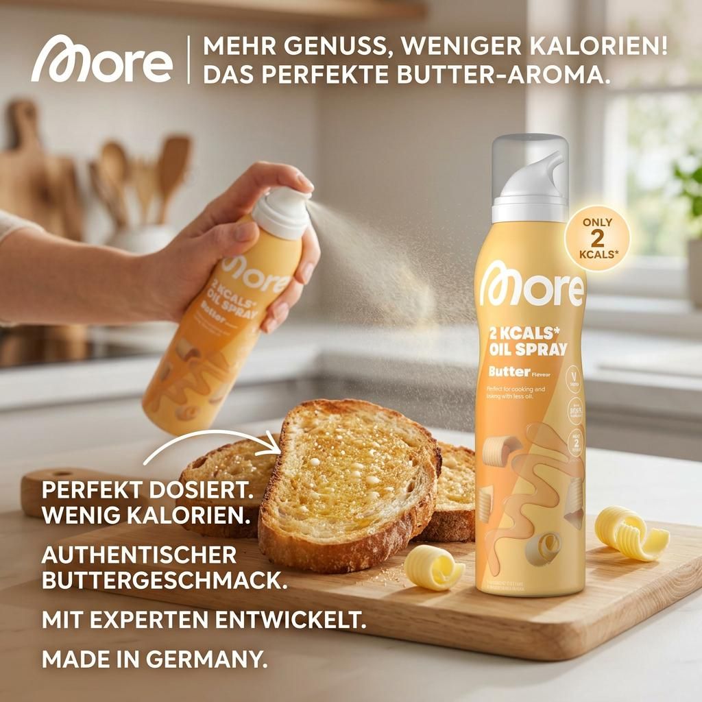 More Nutrition Ölspray Butter 200ml