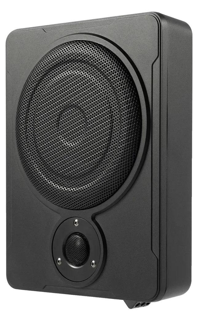 Caisson de basses actif 8 pouces 300W - Subwoofer ultra fin 30-100 Hz