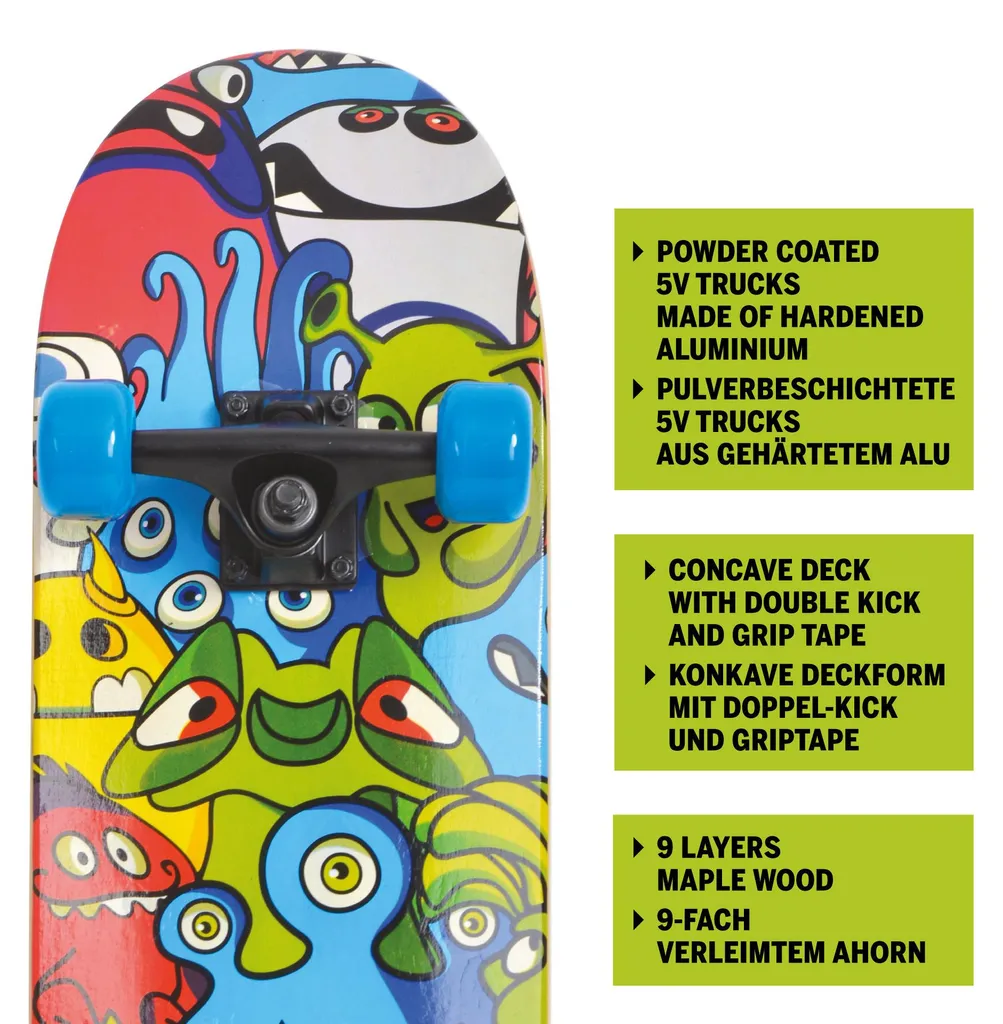 Skateboard Robuste Slider 31 Schildkröt : Fini les Planches Fragiles - 9