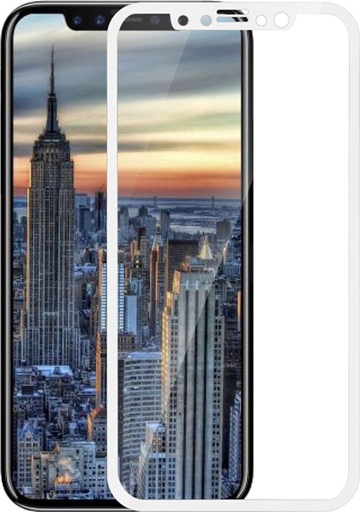 Schutzglas für Apple iPhone X/XS/11 Pro 5.8 Zoll gerundetes Glas Bildschirm Displayschutz curved