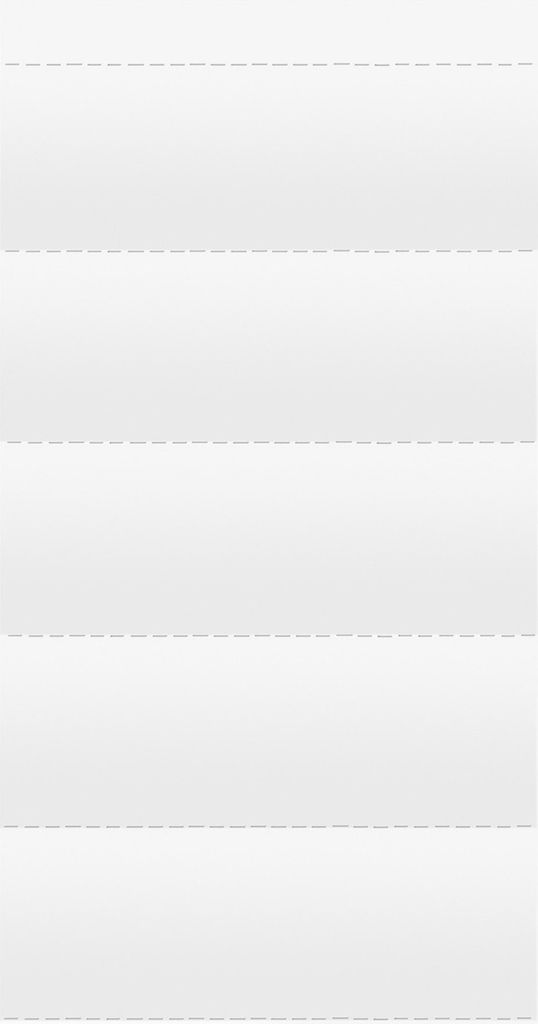 1000 x FALKEN Beschriftungsschildchen 60 x 21 mm für Vollsichtreiter Hängeregister 4-zeilig blanko weiß