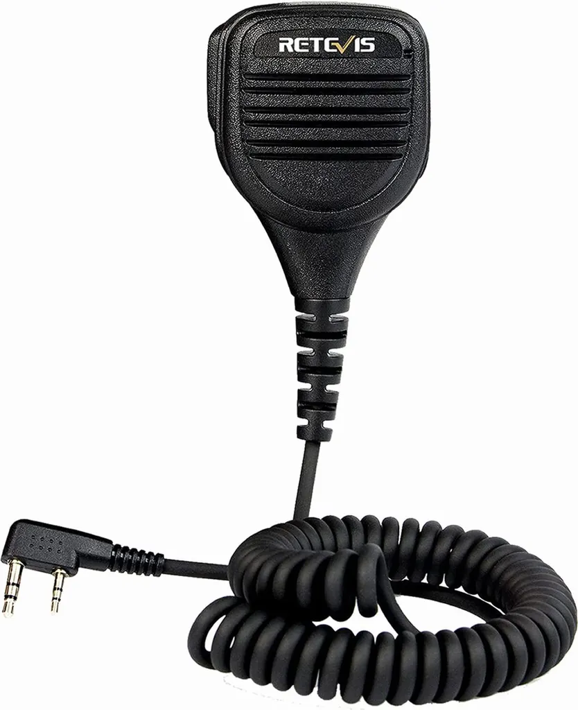 Microfono Esterno Retevis 2 Pin per Walkie Talkie RT24 RT27 RT618 - 9
