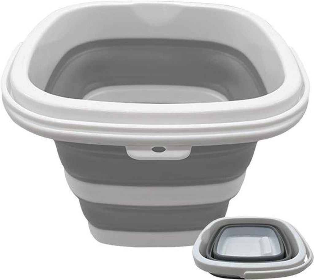 Opvouwbare 5L-Wasseremmer Kleiner Wasseremmer für Innen- und Außenreinigung - Multifunktions-Haushaltsgegenstände für Garten- und Badkammerrein...