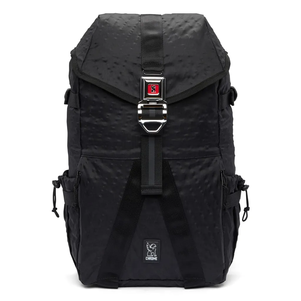 Sac à dos urbain 25L Chrome Tensile noir idéal pour le vélotaf et la ville