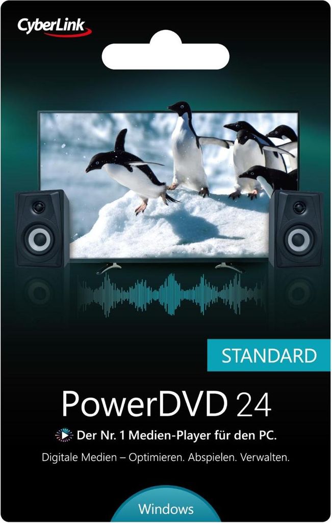 Cyberlink PowerDVD 24 Standard / Dauerlizenz / PKC