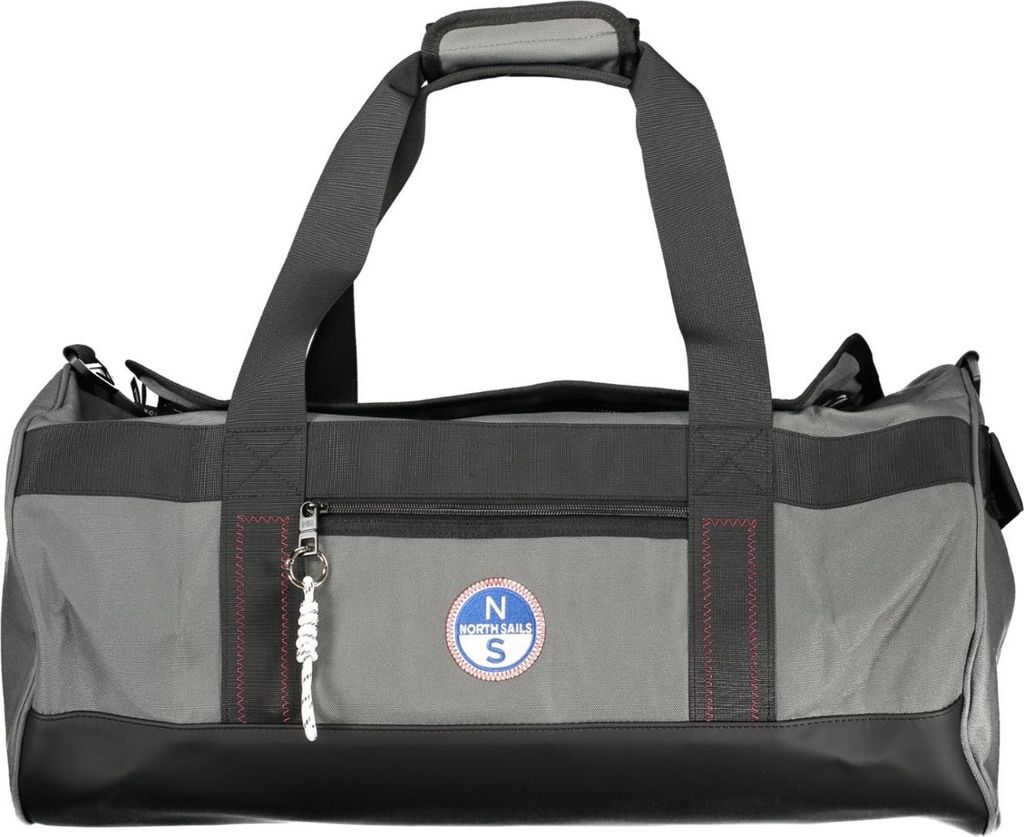 Geräumige graue Herrentasche – 45L Reisetasche mit hoher Funktionalität