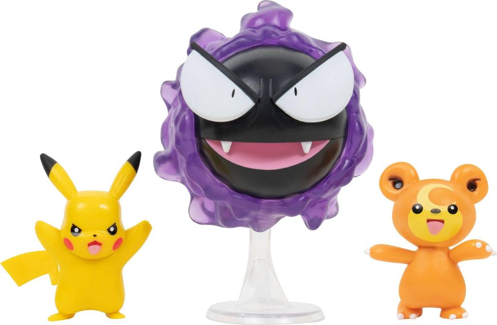 Pokémon figurky Pikachu Gastly Teddiursa 5-8 cm Obrázek produktu 
