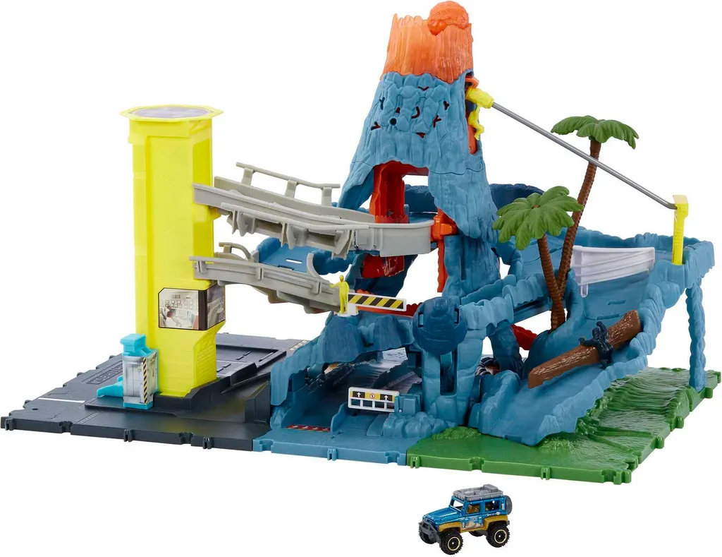 Jouet Volcan Matchbox Action Drivers pour Circuit et Aventure Enfant