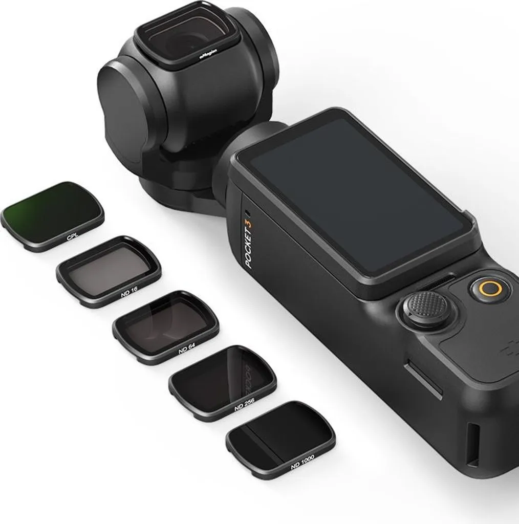 Pack filtres ND pour DJI Osmo Pocket 3 idéal pour vlogs et pose longue - 4