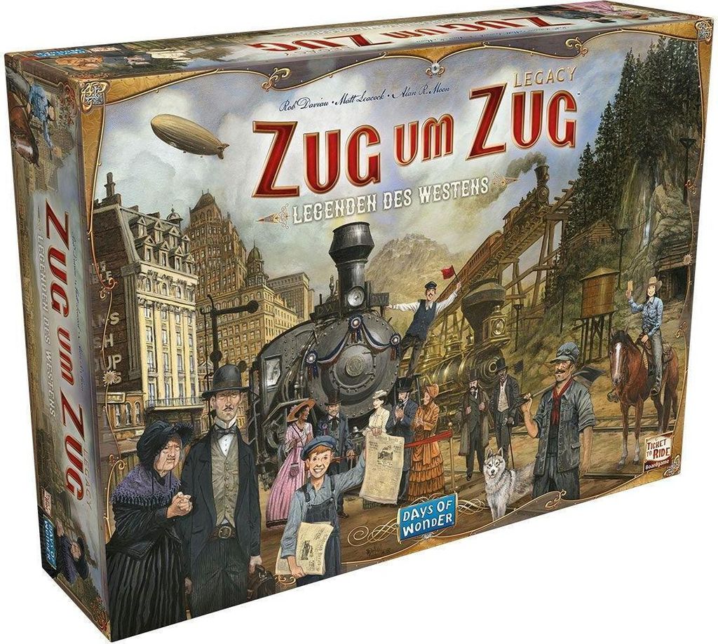 Zug um Zug Legacy: Legenden des Westens Produktbild 5