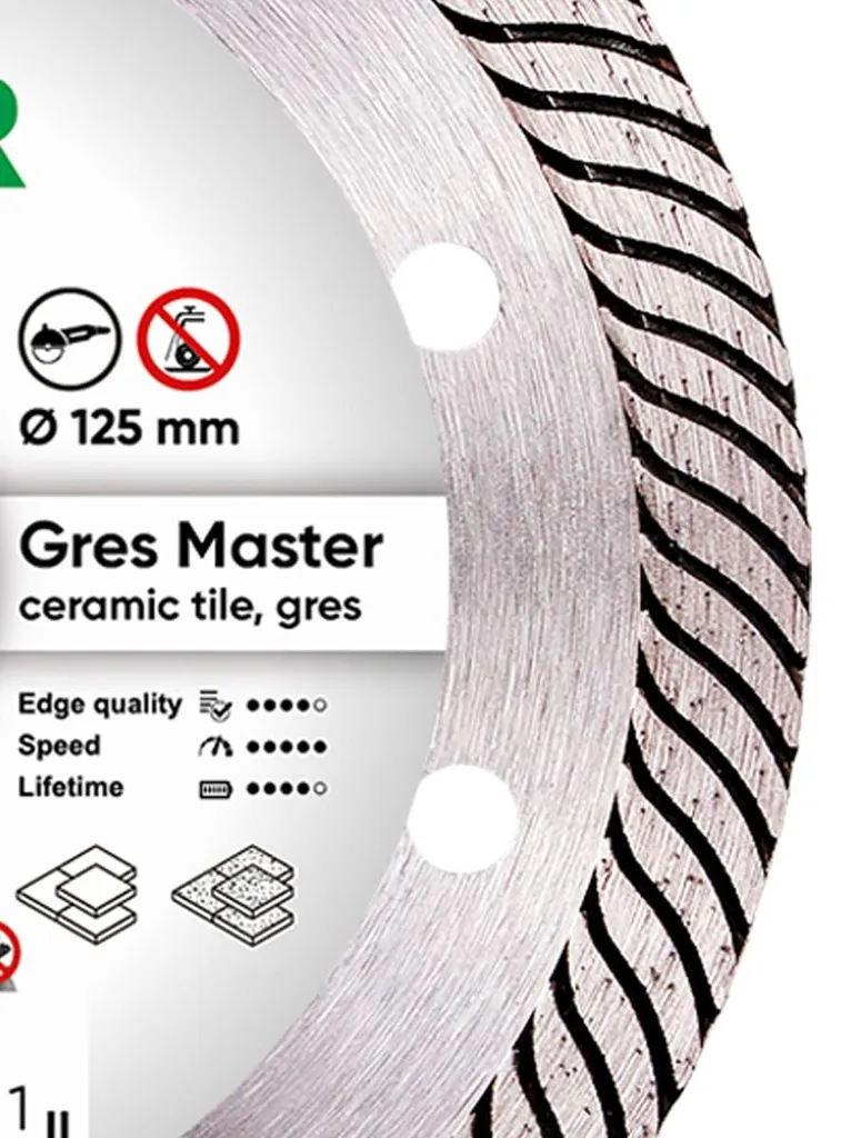 Disque diamant 125mm Distar Gres Master pour coupe précise de carrelage - 2