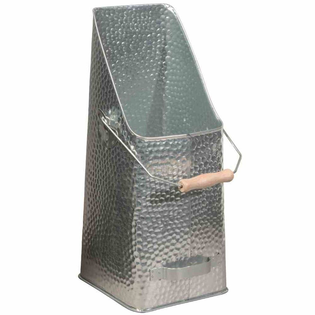 Remplisseur de charbon galvanisé martelé Image du produit 