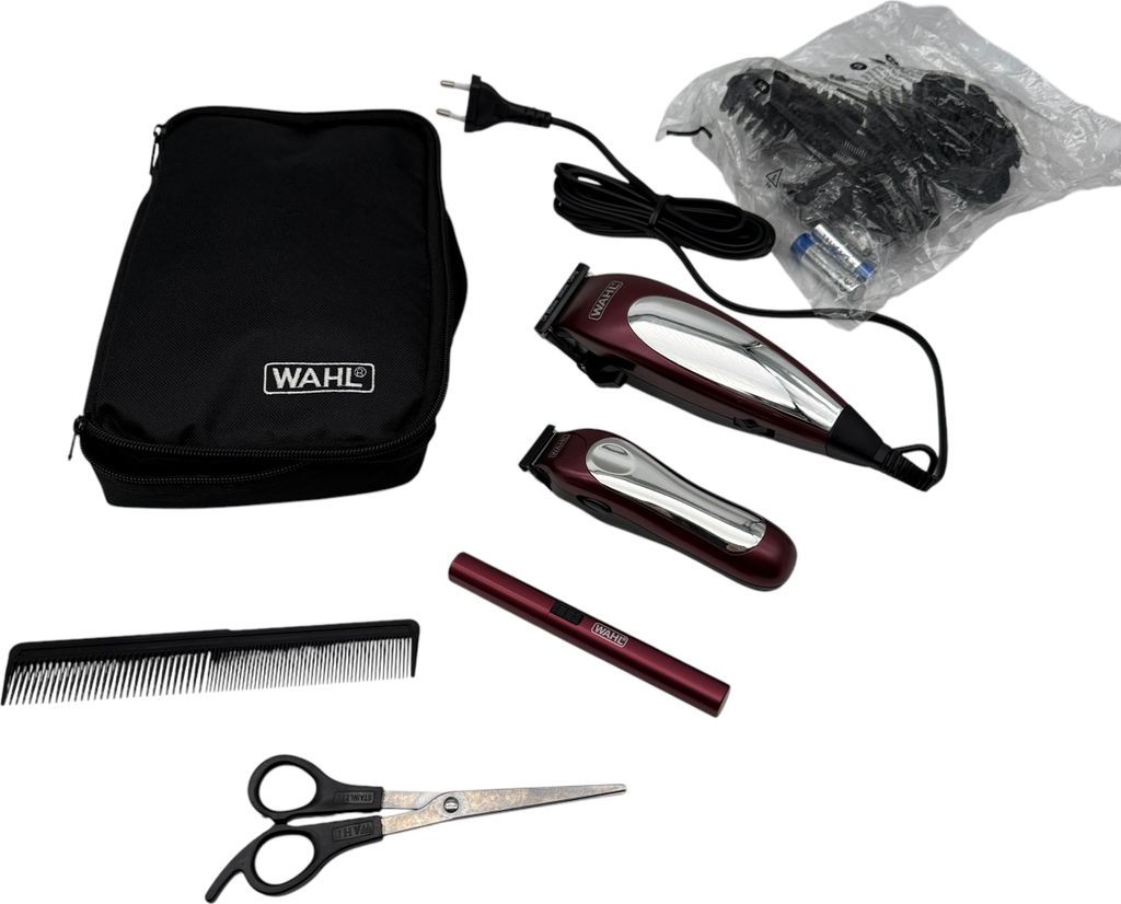 Wahl Haarschneider Männerpflege Set Home Pro Combo 3in1 Barttrimmer Rasierapparat Stoppelschneider personalisieren Trimmen