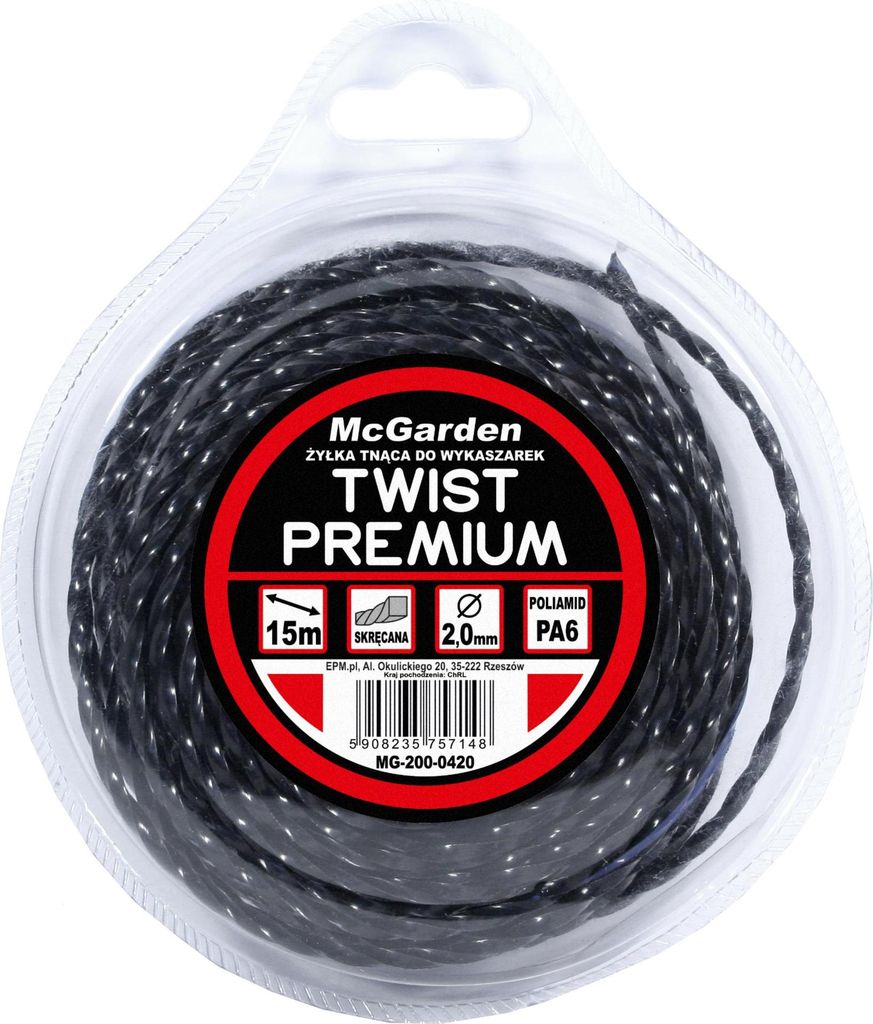 Twist Premium Freischneiderfaden 2,4 Mm 15 M - Mg-200-0424