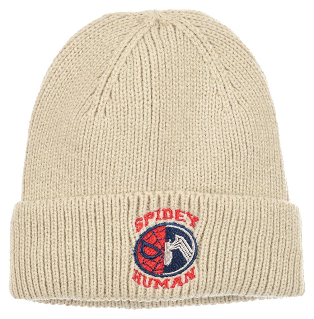 Spider-Man Kinder Jungen Winter-Mütze Strick-Mütze, Produktbild 