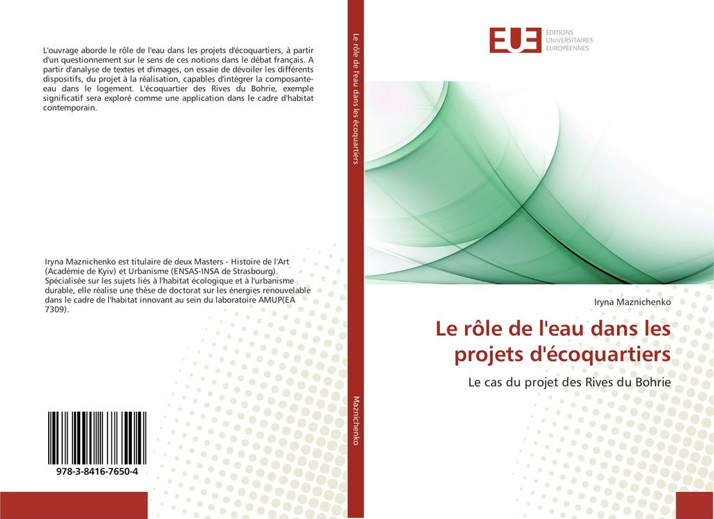 Le rôle de l'eau dans les projets d'écoquartiers