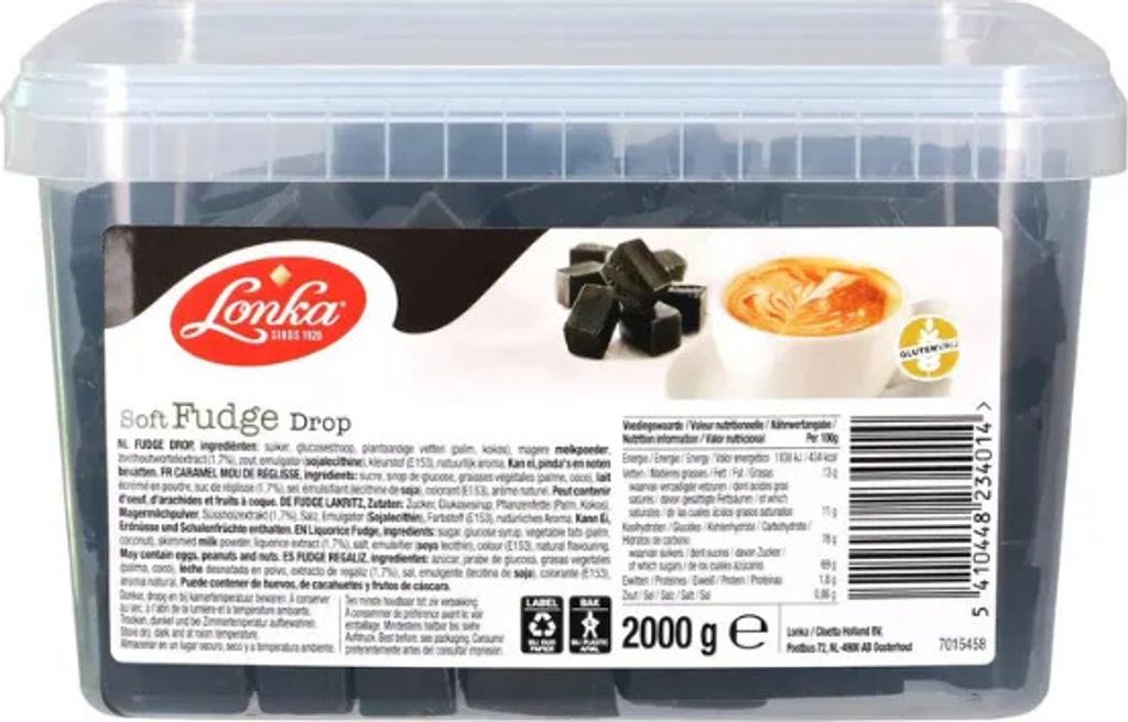 Lonka Fudge Drop - 2000 gramov Obrázok produktu 